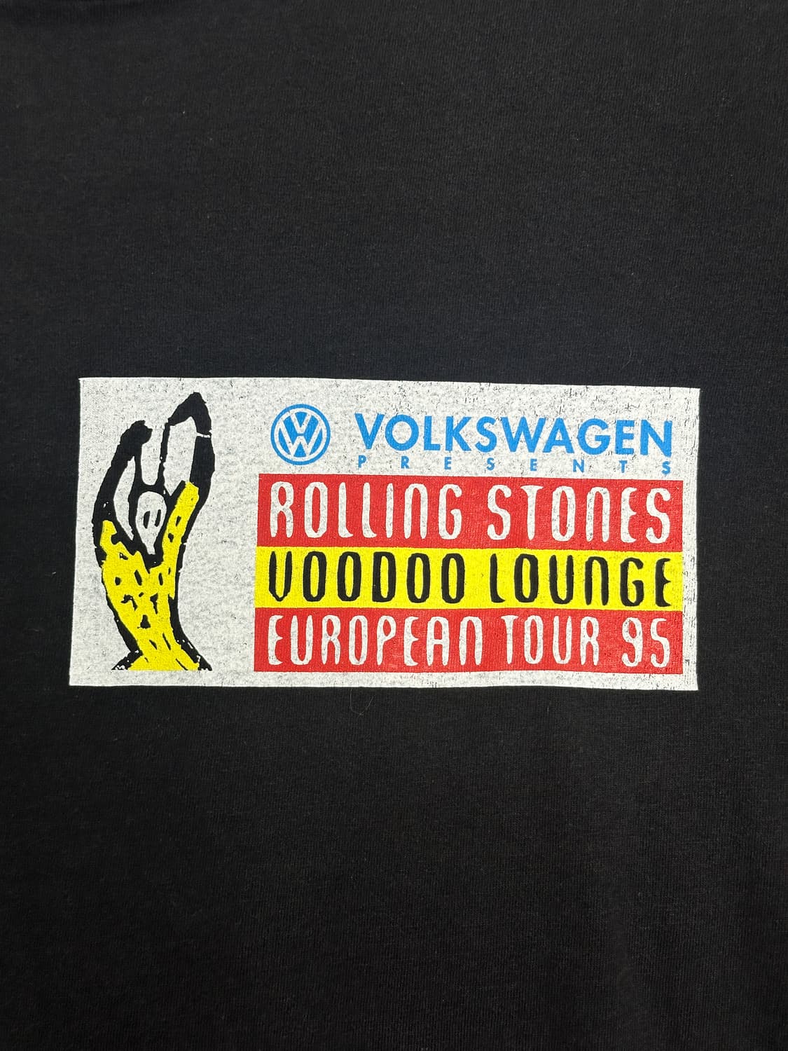 1995‘ Rolling Stones 부두라운지 투어 티셔츠 XL 상품이미지4