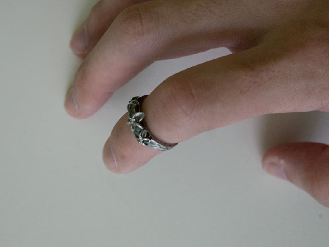 silver 925 flower ring 상품이미지4
