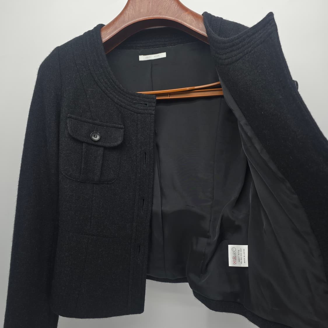 ASHY ROVE 울 앙고라 자켓 일본빈티지 상품이미지9