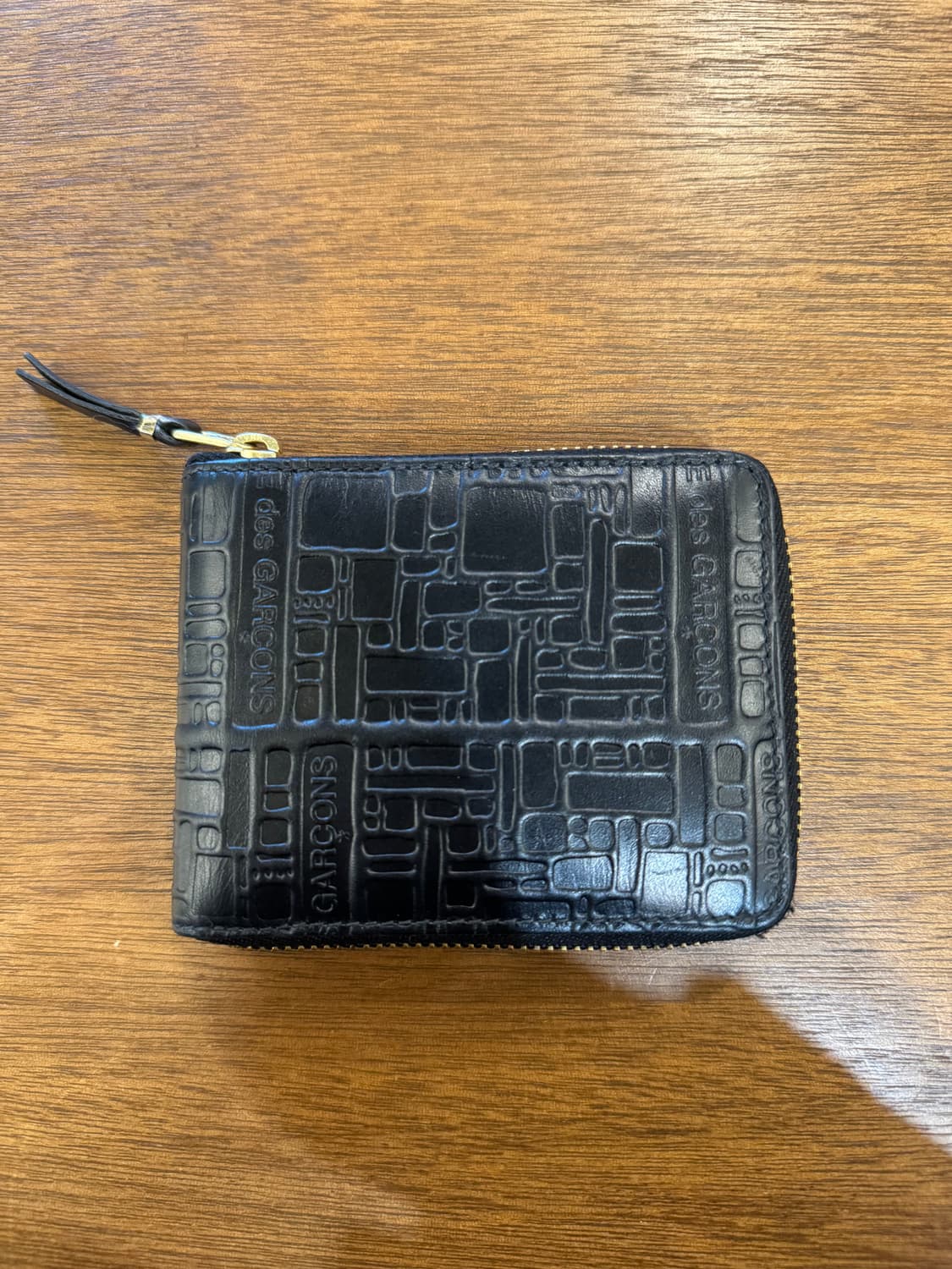 [OS] 꼼데가르송 로고타입 반지갑 상품이미지1