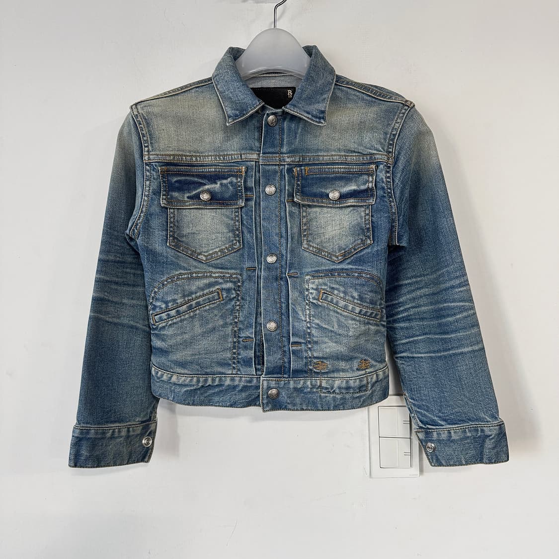 알써틴 R13 데님 트러커 자켓 상품이미지3