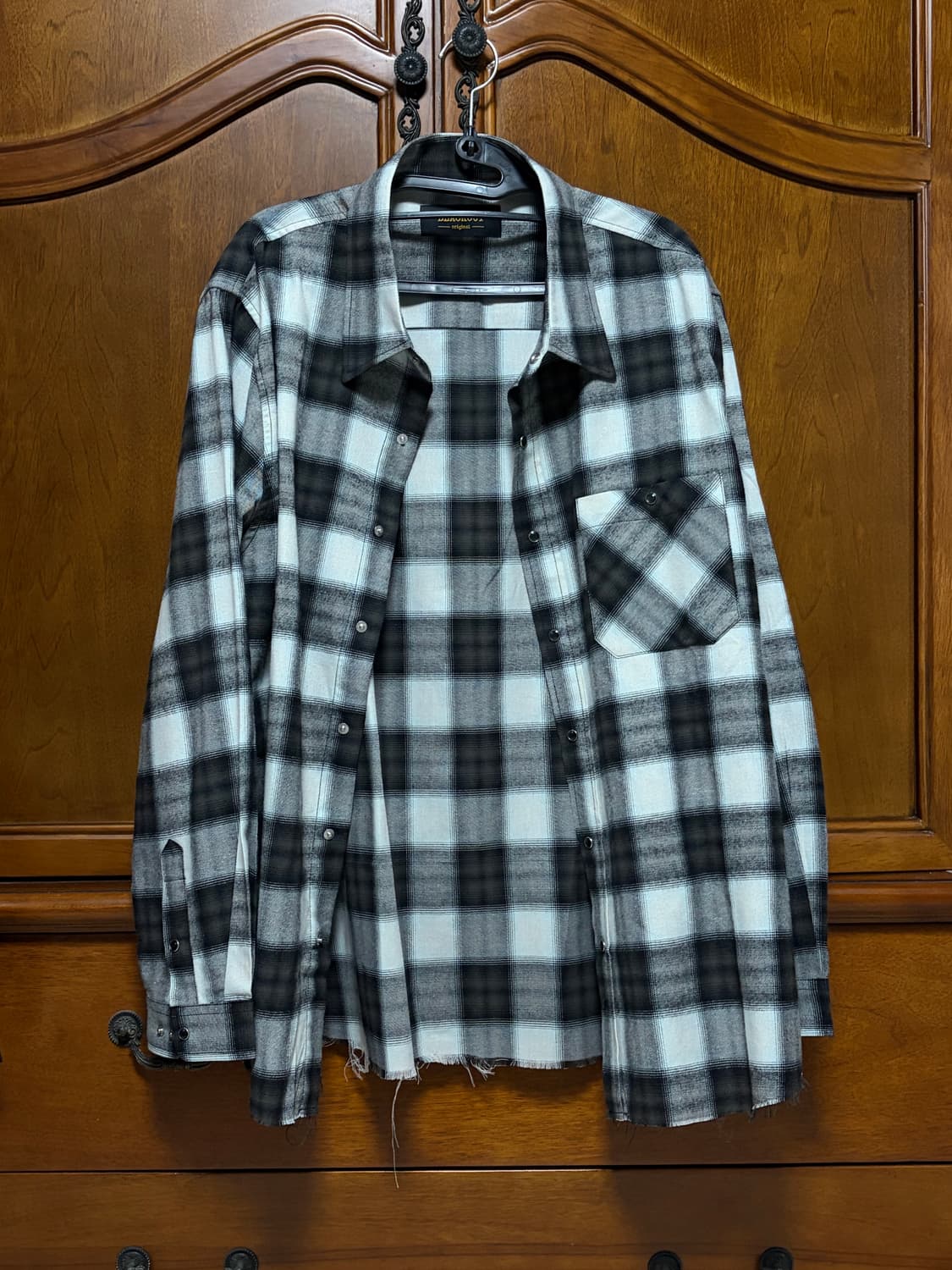 블랙아웃 Dimebag cut shirt (L) 상품이미지1