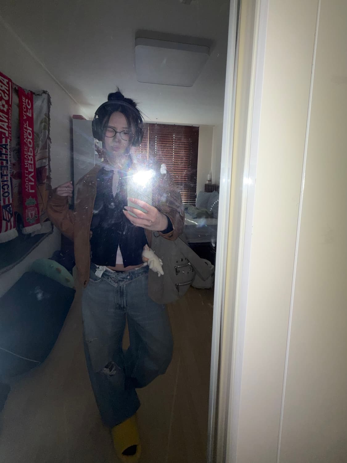 브라운 스웨이드 자켓 상품이미지5