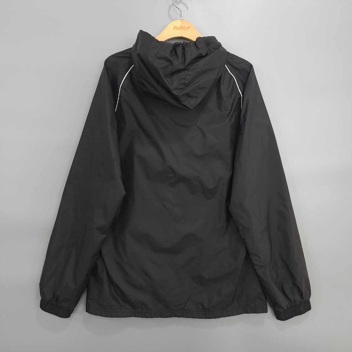 아디다스 adidas 블랙 바람막이 윈드브레이커 L 상품이미지5