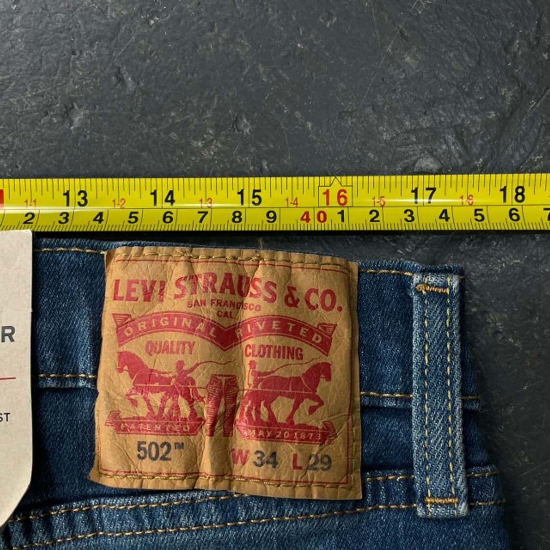 34 리바이스 502 청바지 새상품 상품이미지9
