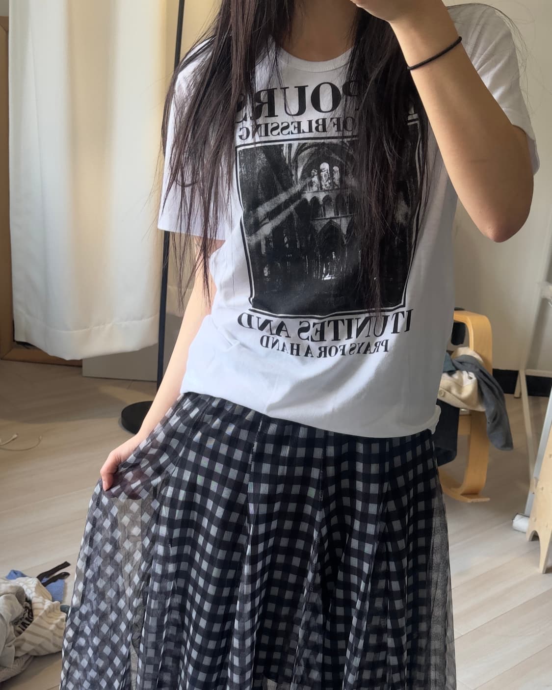 [MOSSIMO] U neck print tee 상품이미지6