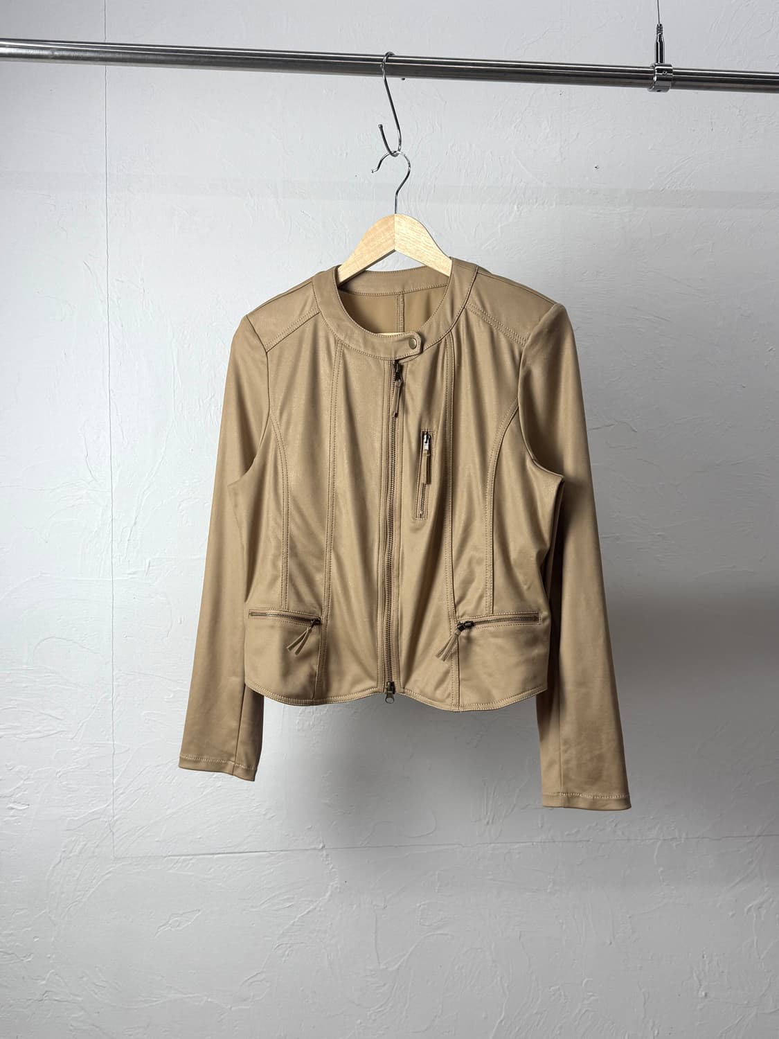 La vita felice 투웨이 집업 자켓 상품이미지1