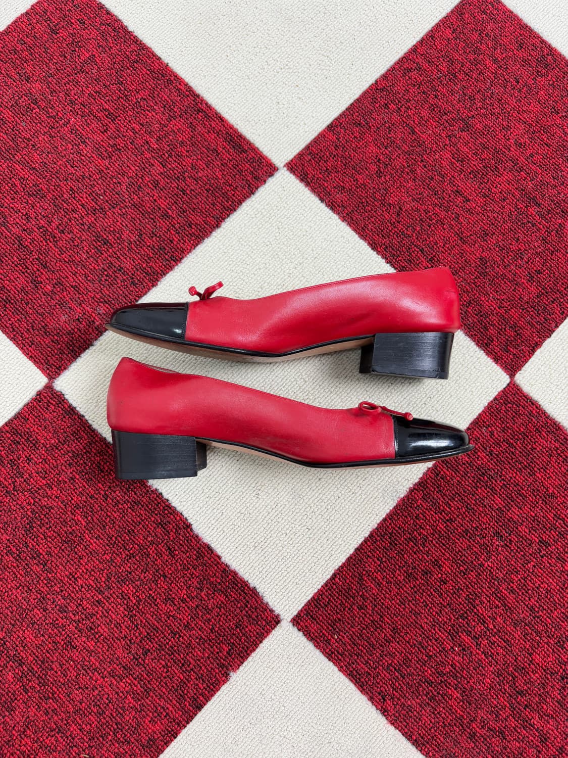 Salvatore Ferragamo Red Flat Shoes 상품이미지2