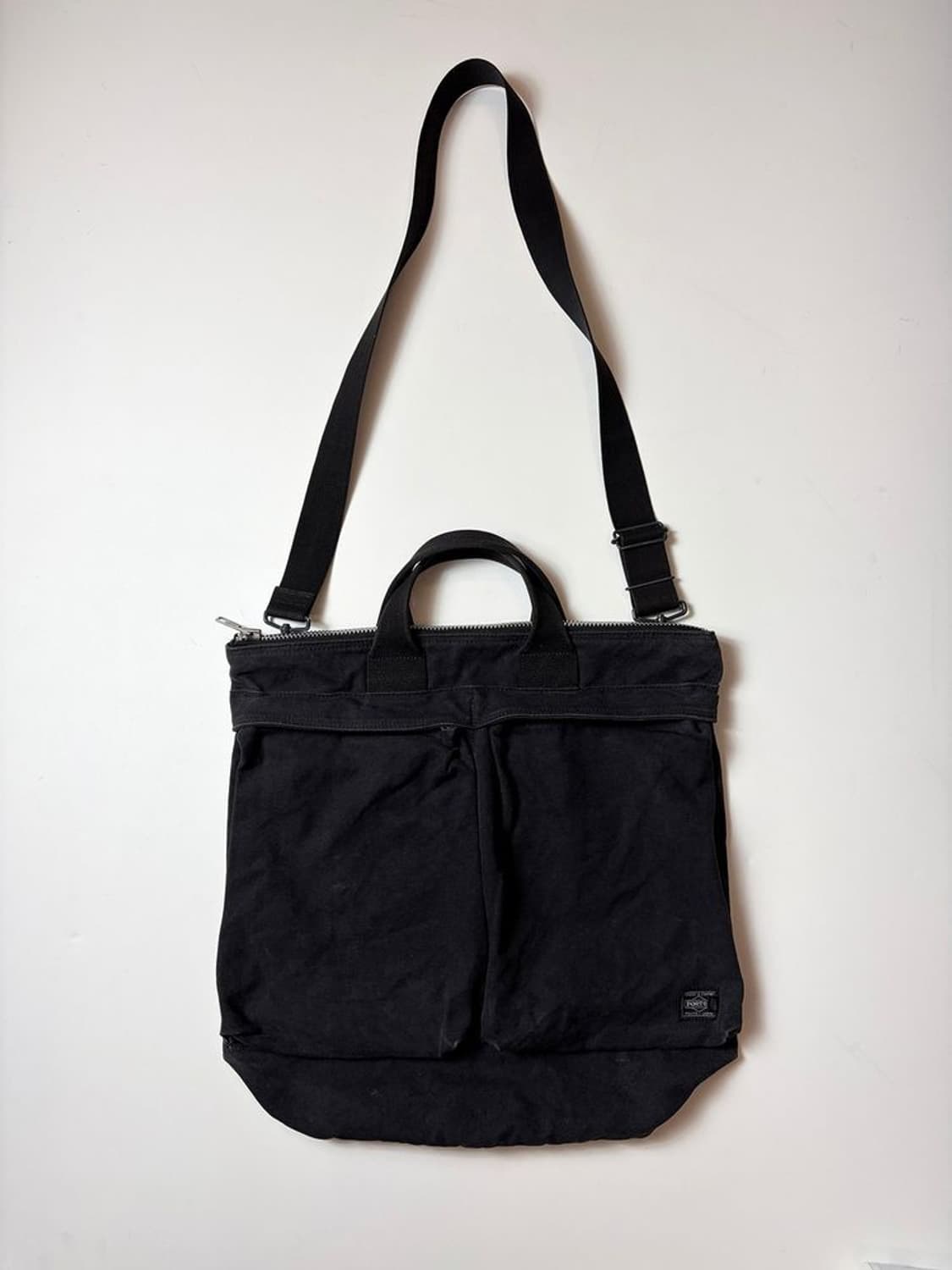 스투시 x 요시다포터 18FW 2웨이 피그먼트 캔버스 크로스백 Q1481 상품이미지1