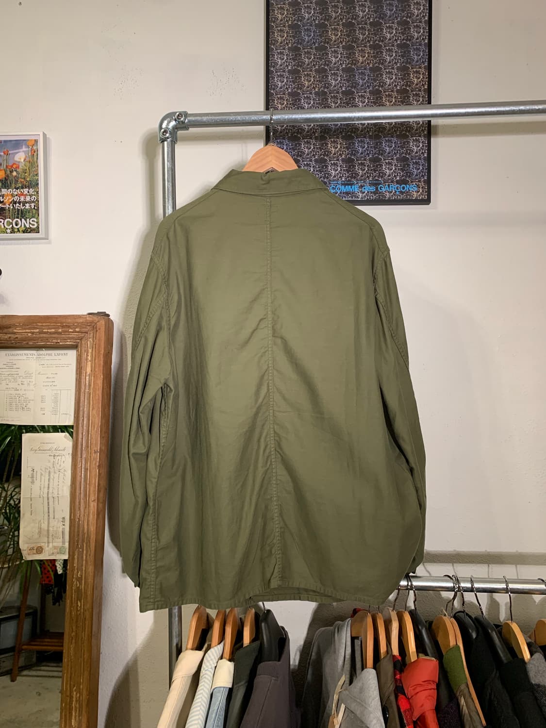 니들스 커버올 자켓 올리브 상품이미지4