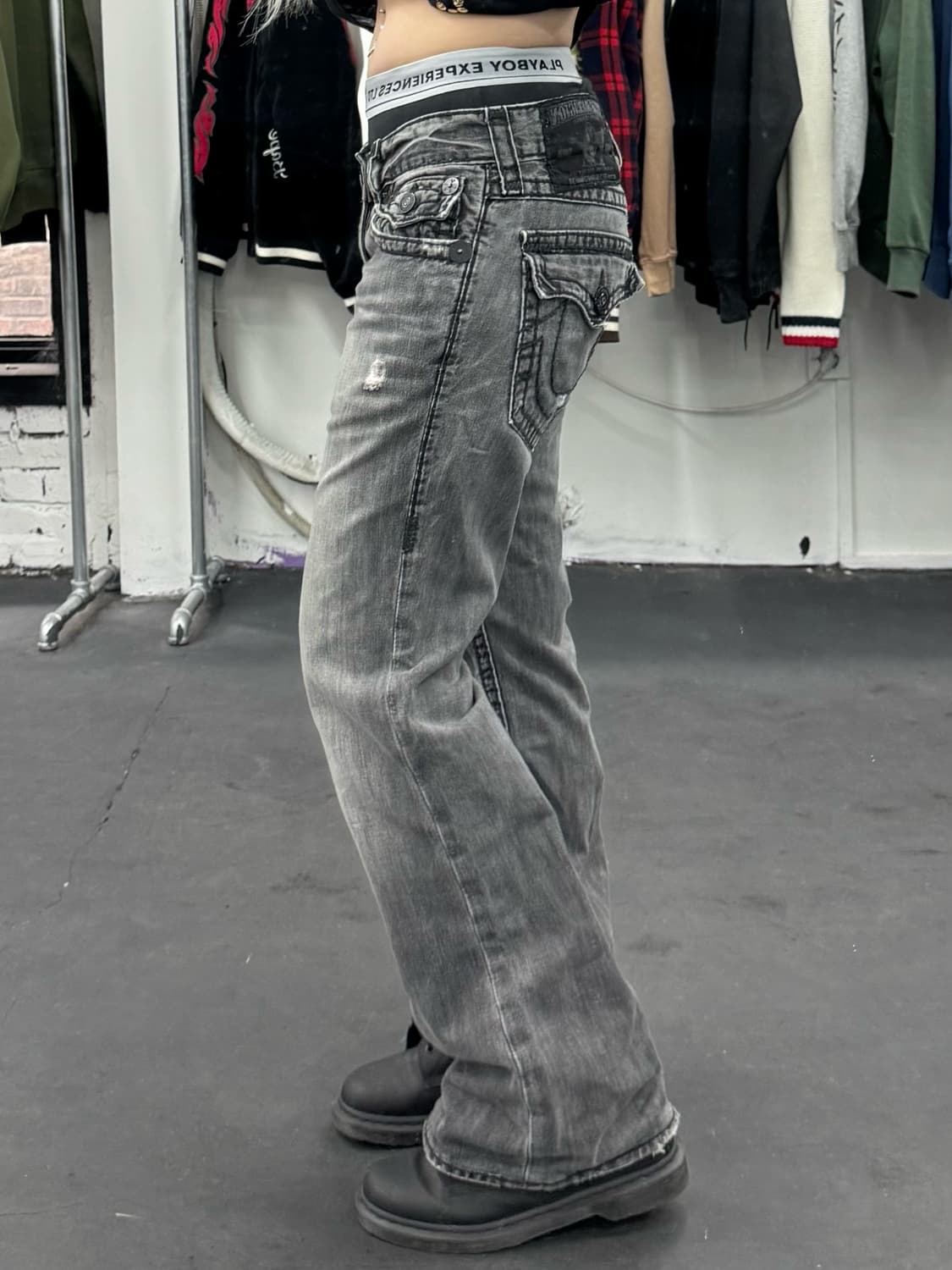 트루릴리전 빌리 슈퍼티 데님팬츠 상품이미지5