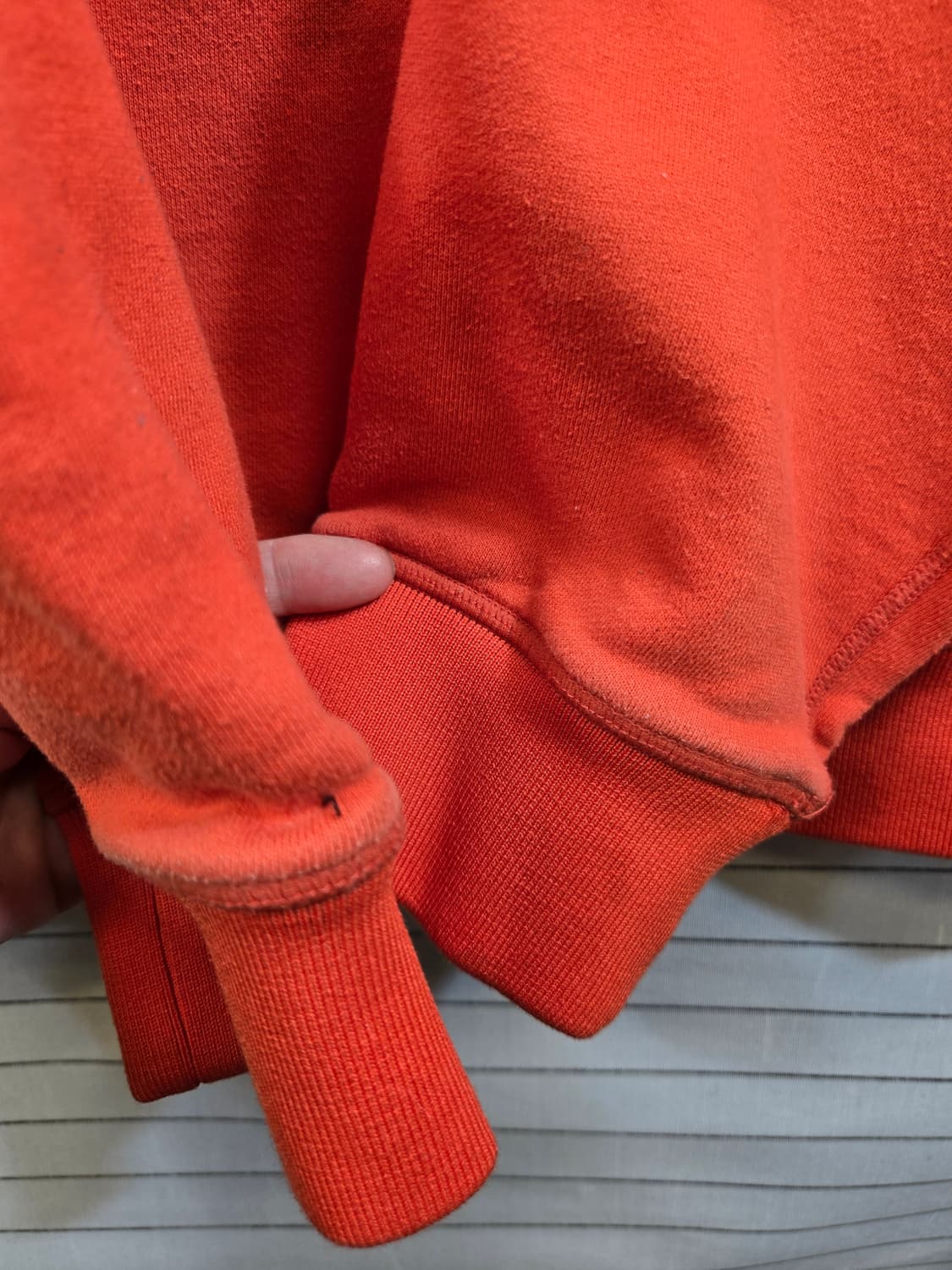 우영미 오렌지 후드티 50(105) 상품이미지5