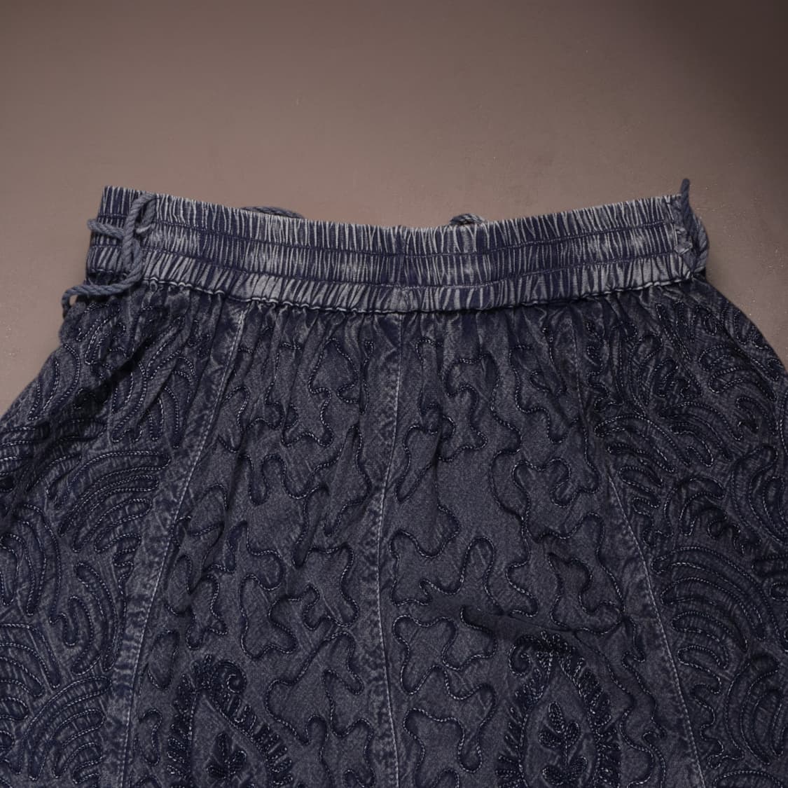 Vintage pattern long skirt 상품이미지2