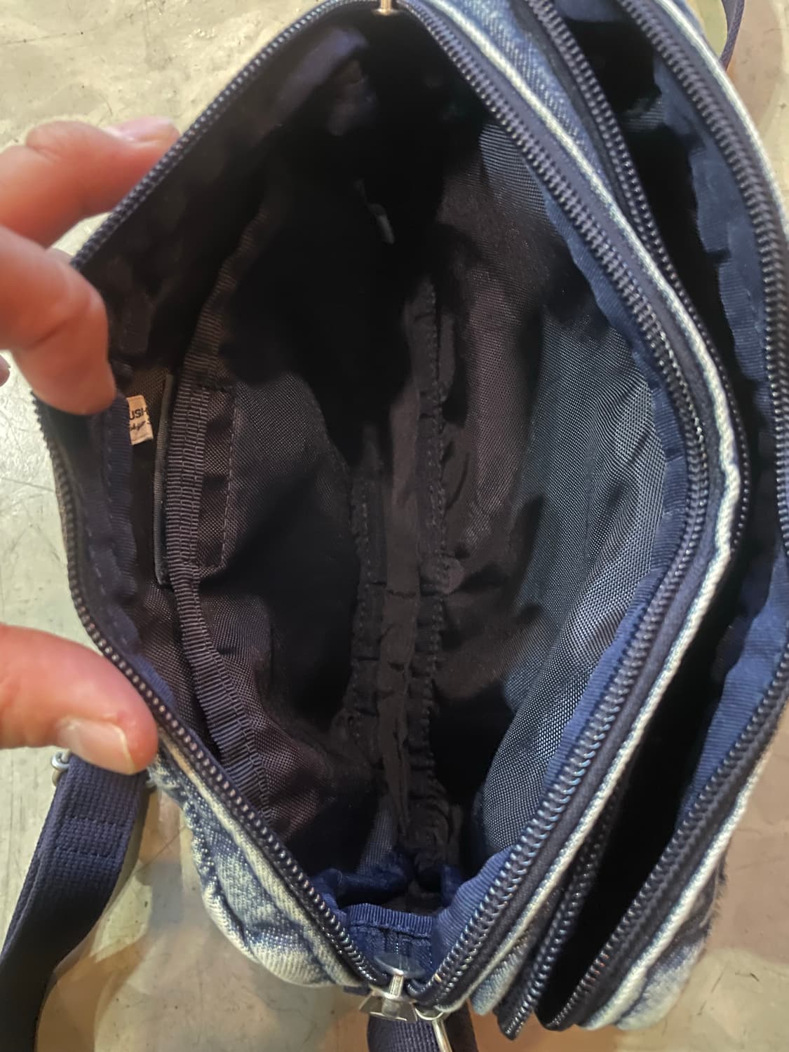 요시다 포터 X 빔즈 지루시 데님 크로스백 상품이미지5