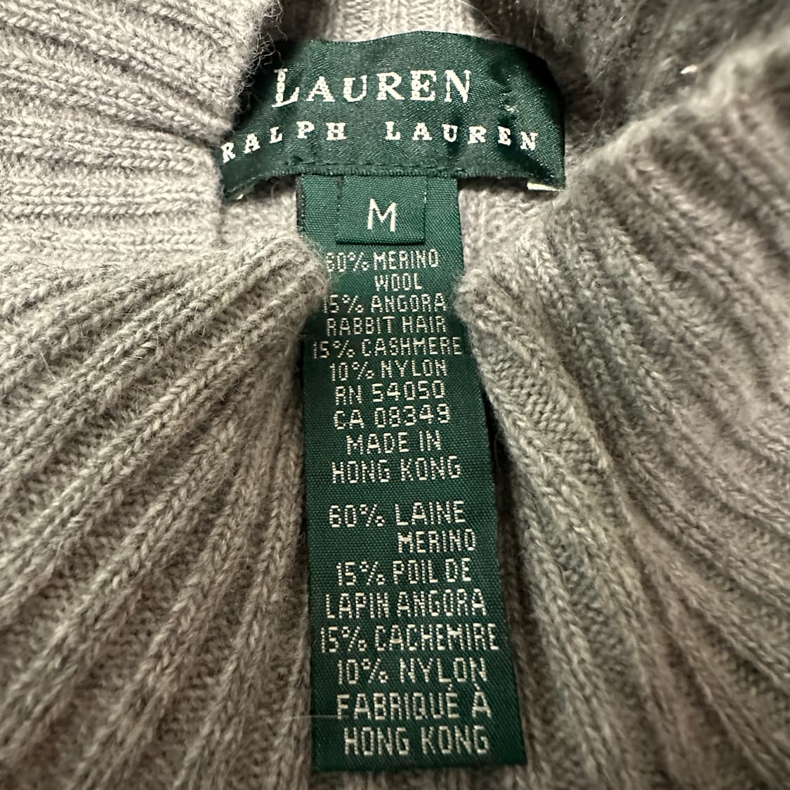 RALPH LAUREN mock neck knit sweater 상품이미지3