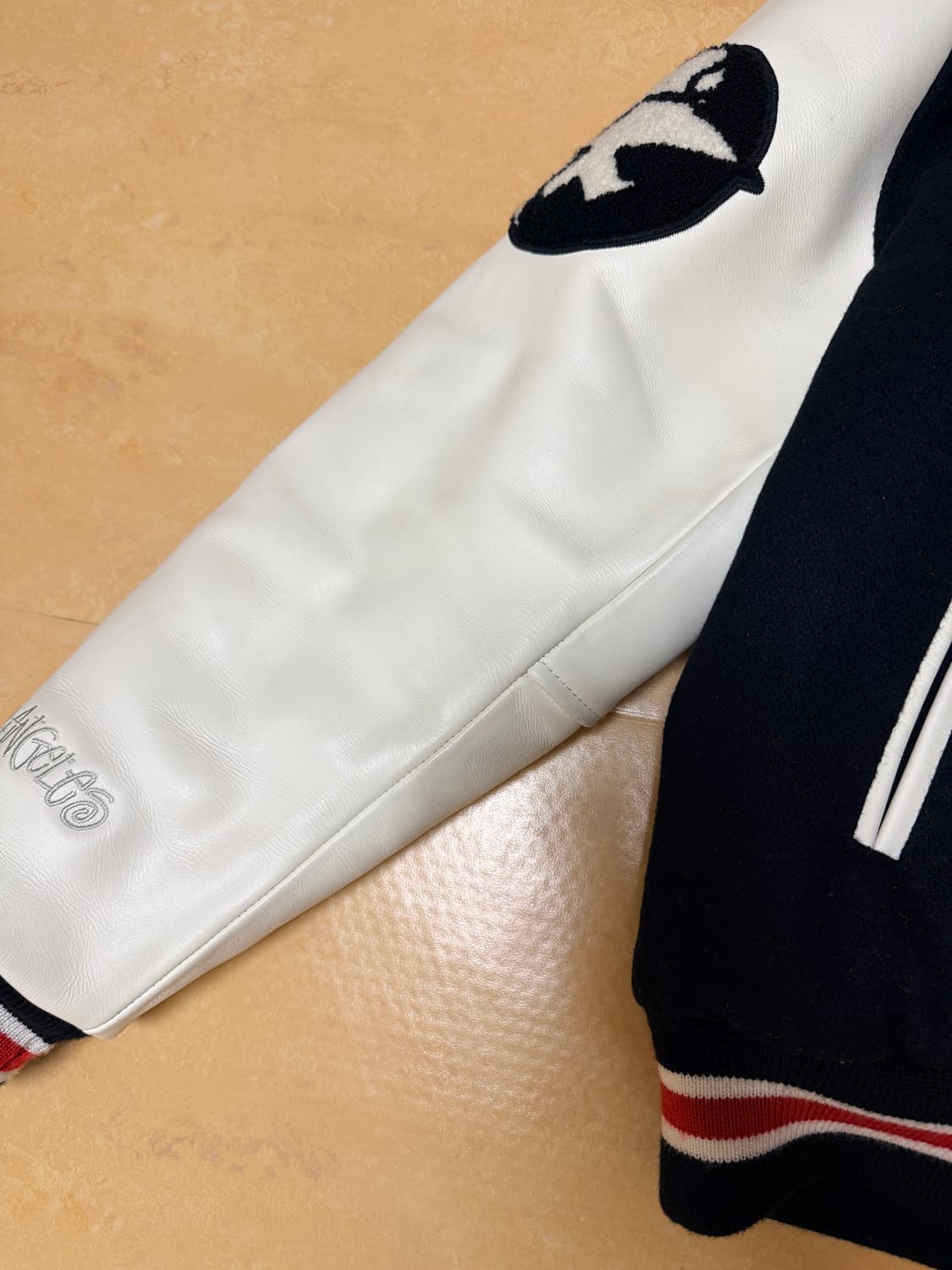 스투시 x 아워레가시 x 데님 티어스 TTL 바시티 자켓 상품이미지5