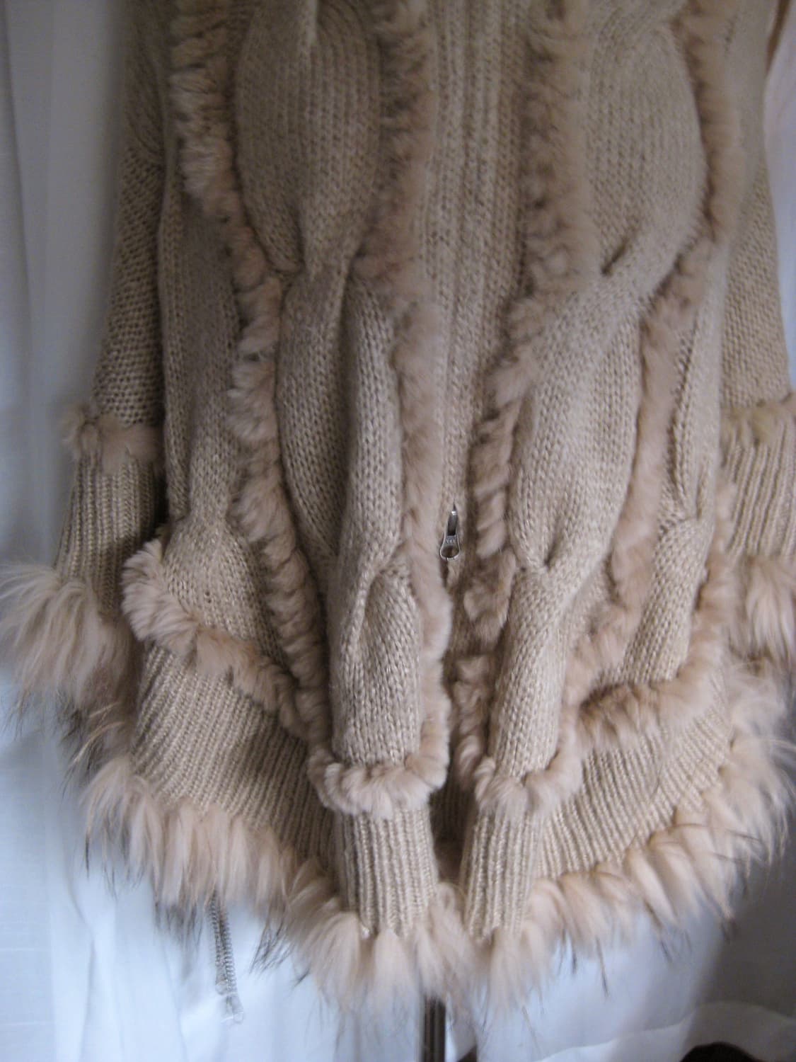 빈티지 리얼 퍼 케이프  상품이미지5