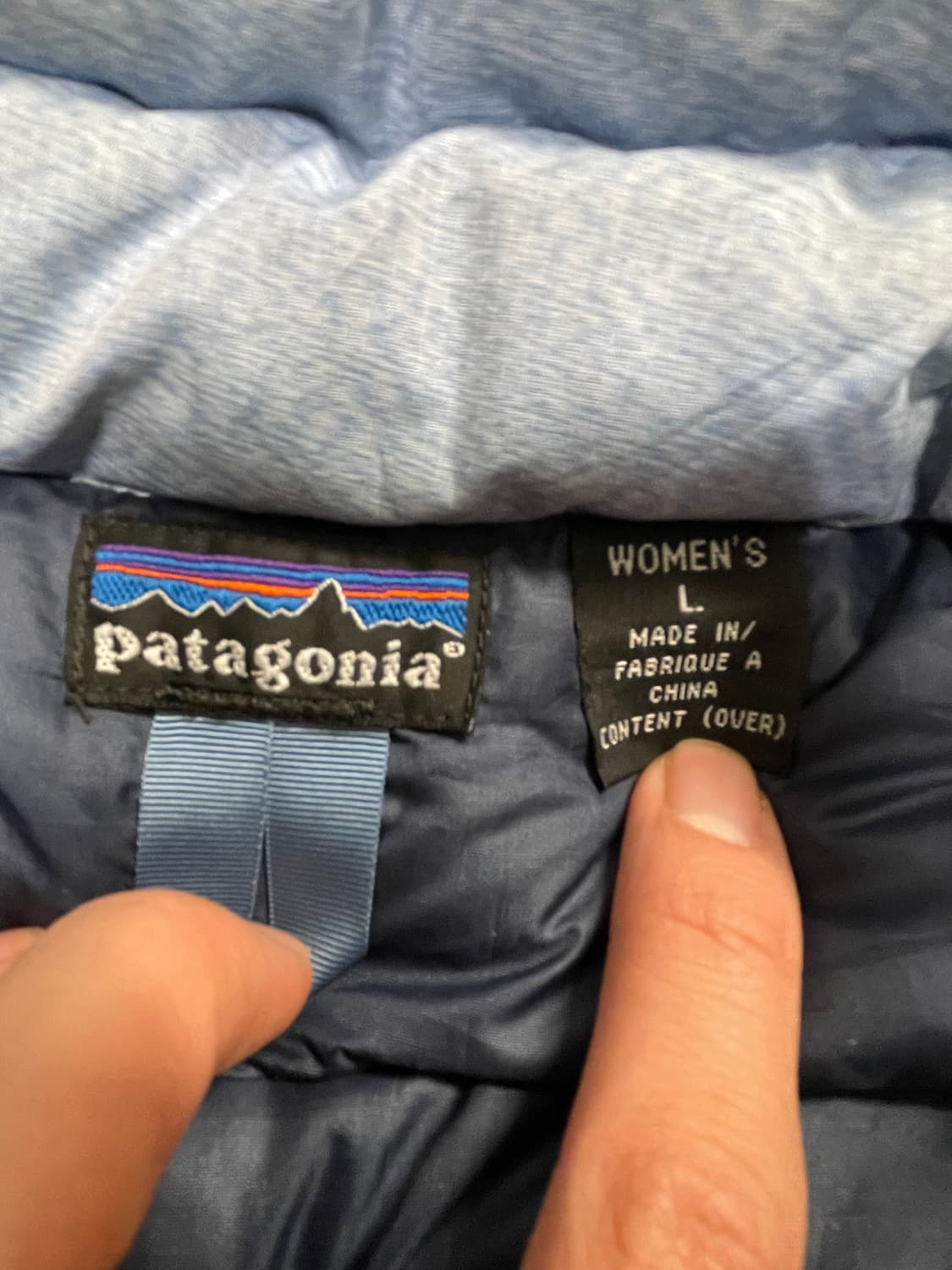 [L] 파타고니아 빈티지 패커블 다운 스카이 상품이미지3