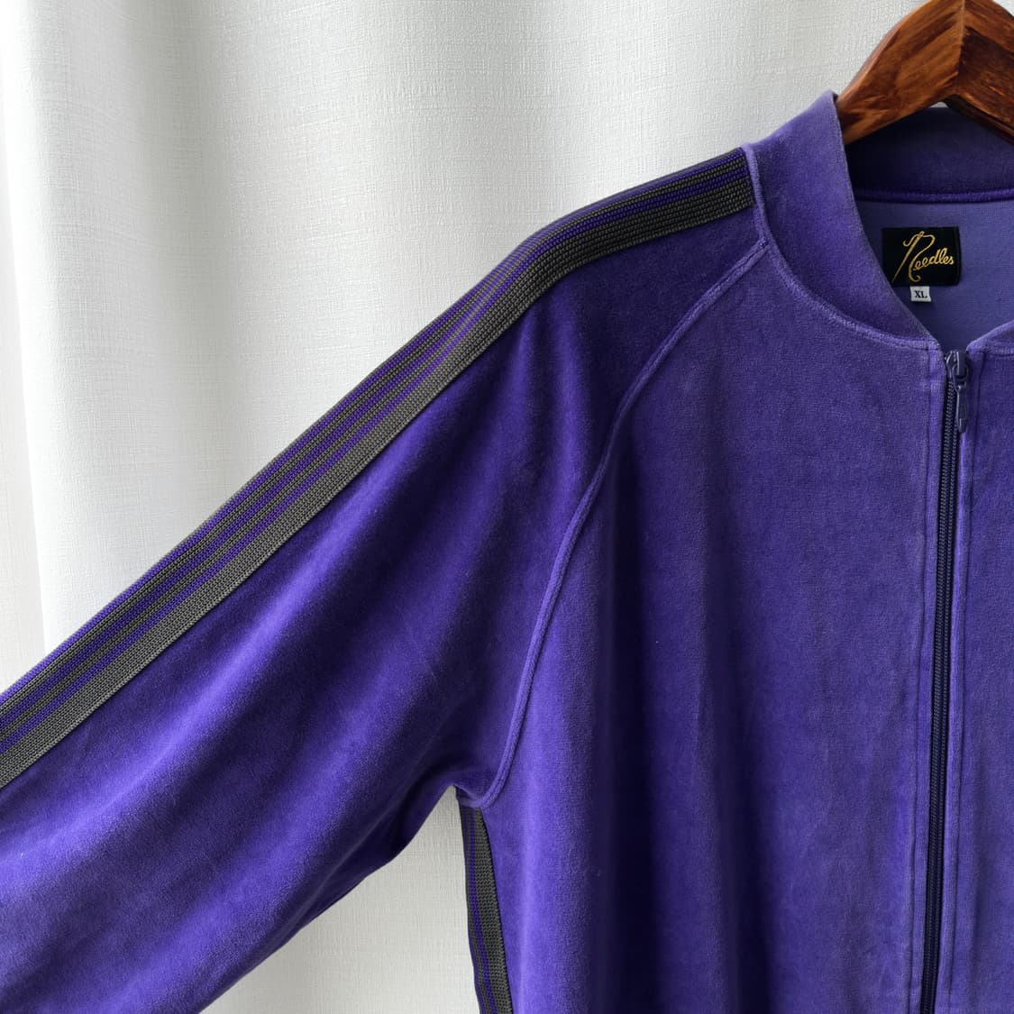 니들스 23AW RC 벨루어 트랙 자켓 퍼플 XL 상품이미지2