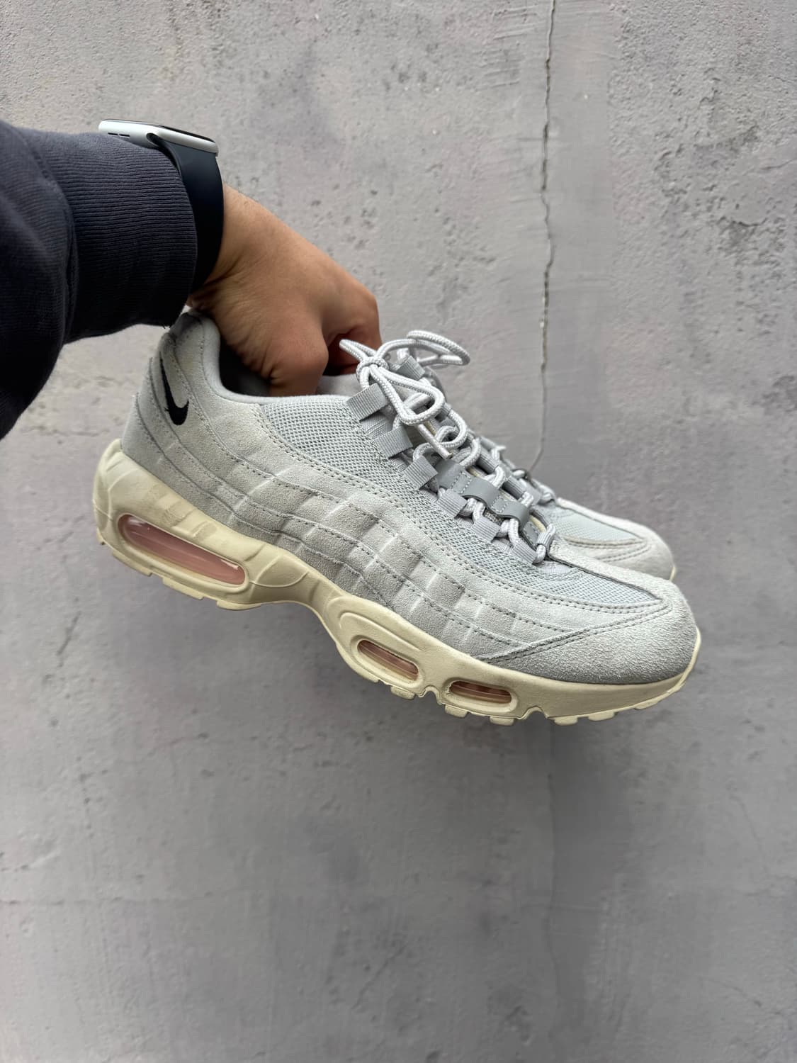 나이키 에어맥스 95 그레이 앤 핑크 품 상품이미지1