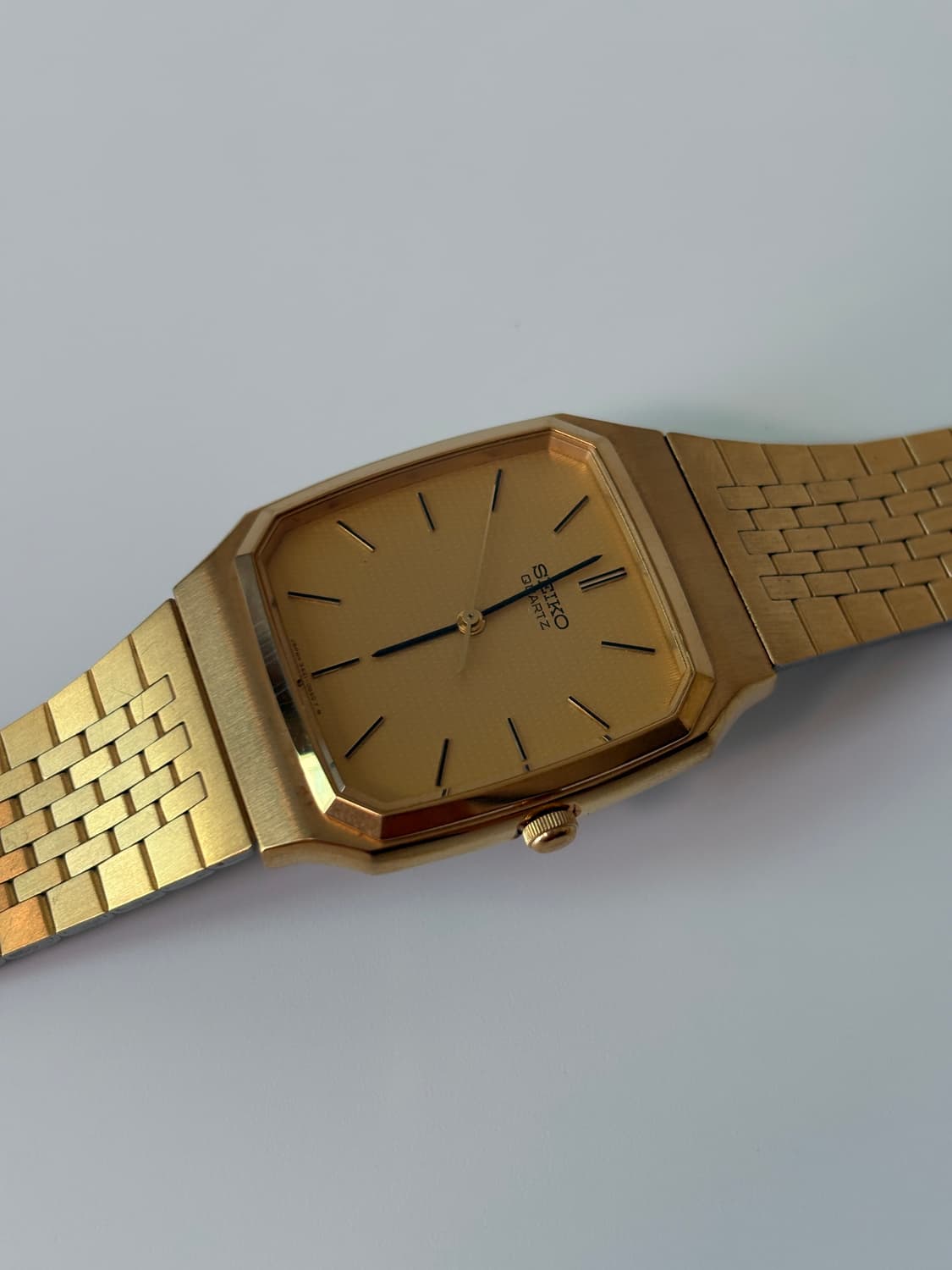 1980s Gold Square Quartz 상품이미지4