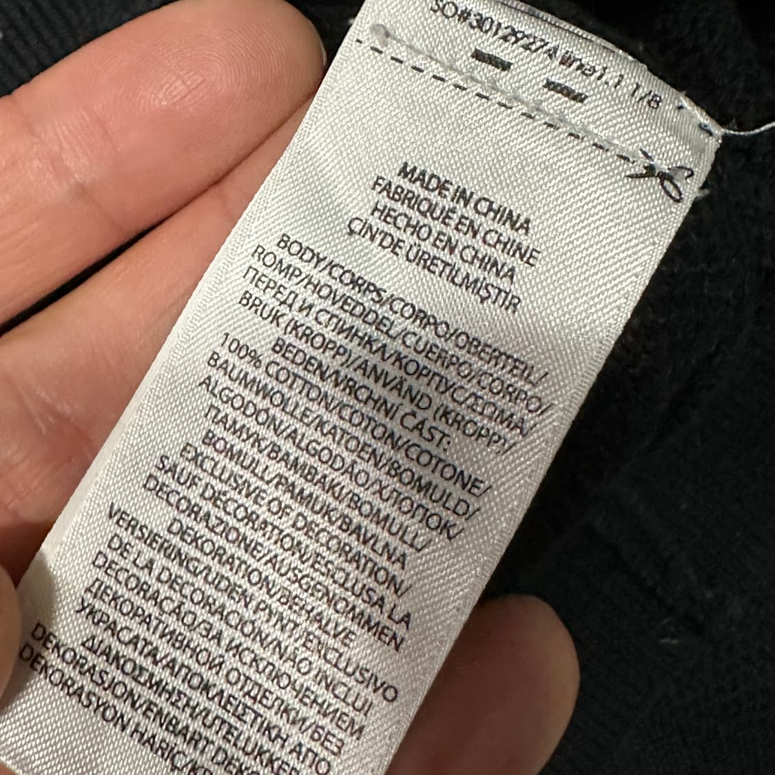 폴로랄프로렌 피마코튼 하프집업 니트 XL 상품이미지3