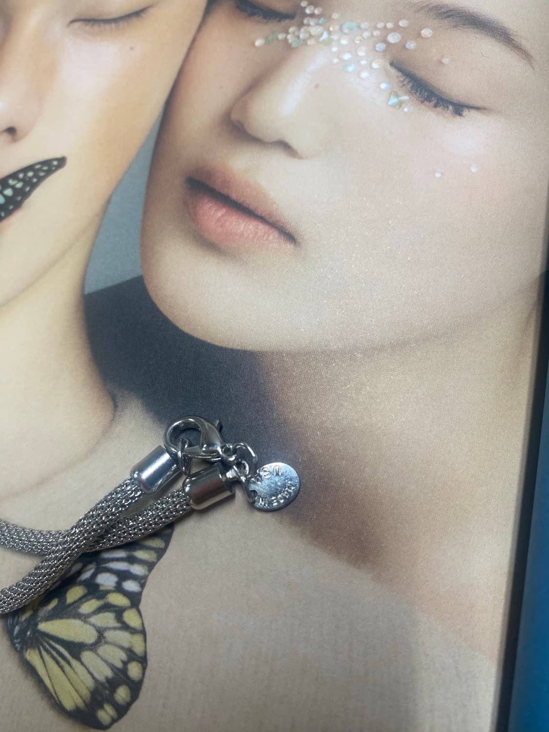 미국 빈티지 실버톤 서클 네크리스 목걸이 상품이미지3