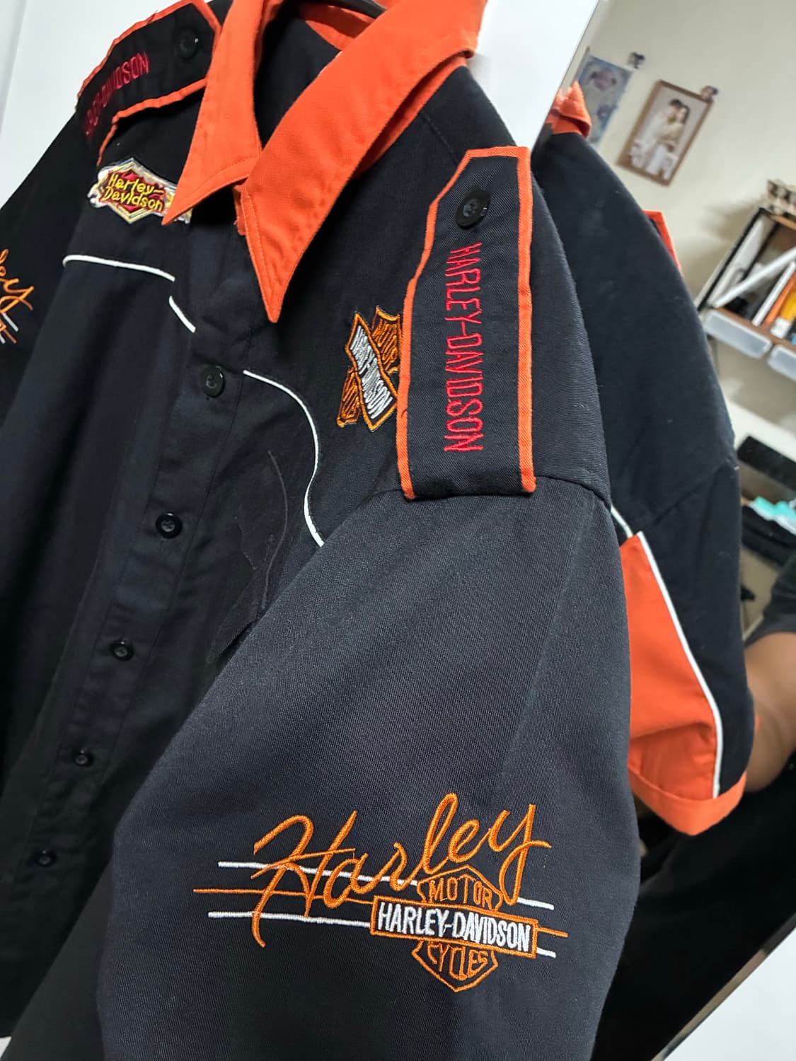 👕 [새상품] 할리데이비슨 반팔 셔츠 L/100 상품이미지2