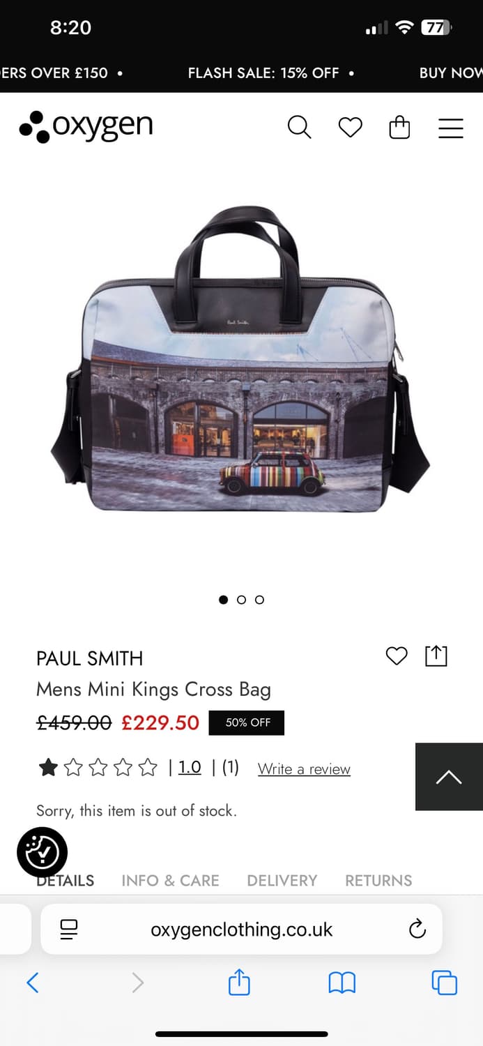 폴스미스 크로스백 상품이미지5