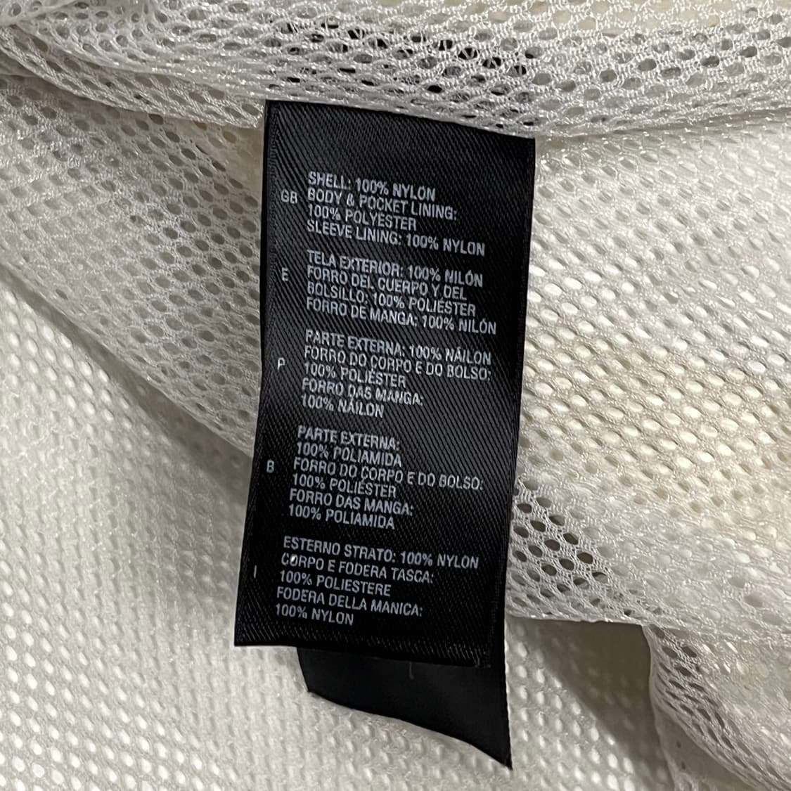 [정품/M] 노스페이스 화이트 바람막이 HYVENT b14 상품이미지6