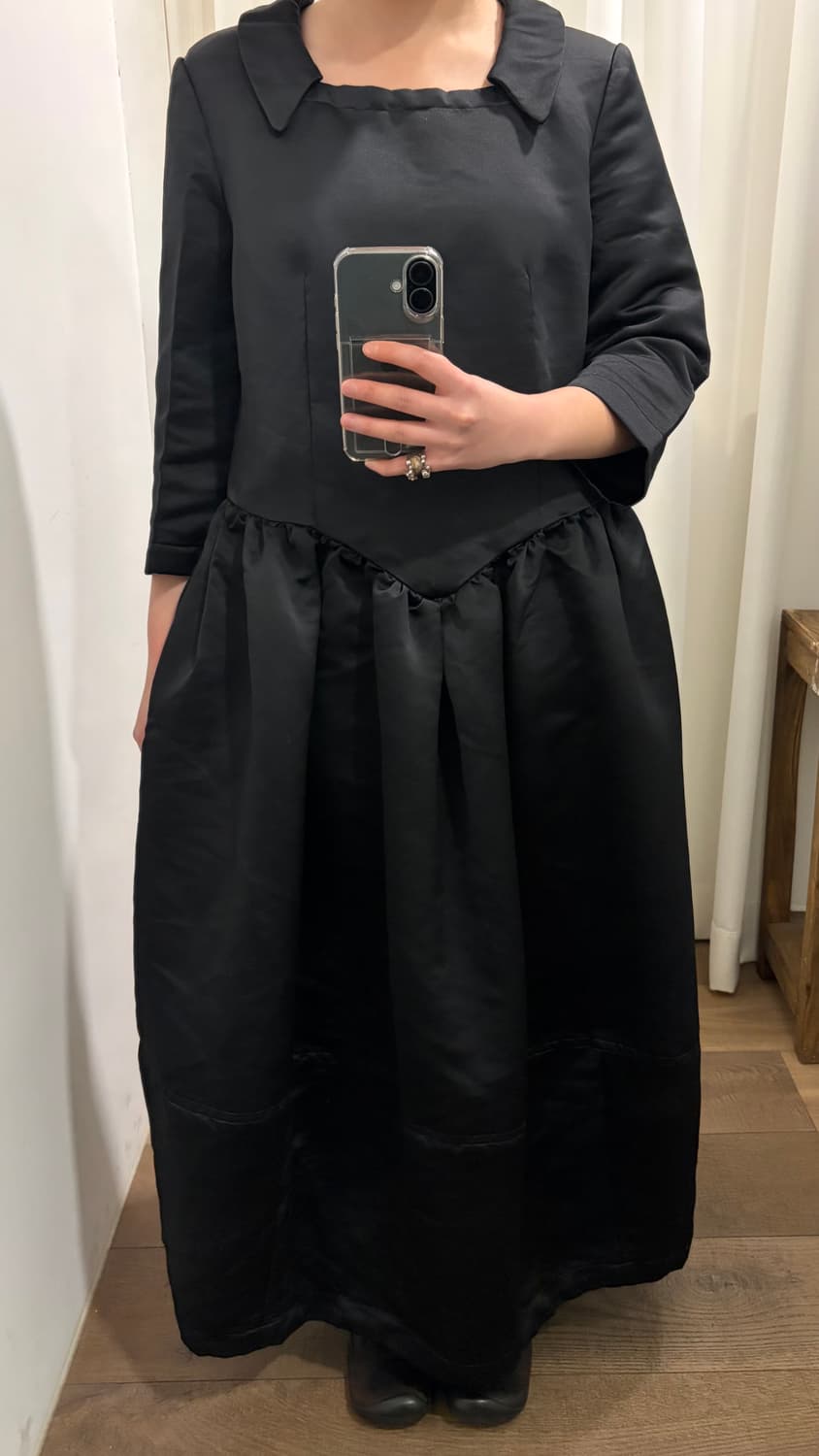 Satin Volume One Piece 상품이미지2