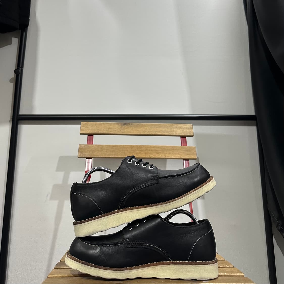 270) 호킨스 로퍼 남성 남자 구두 목토 로우 블랙 래더 상품이미지7