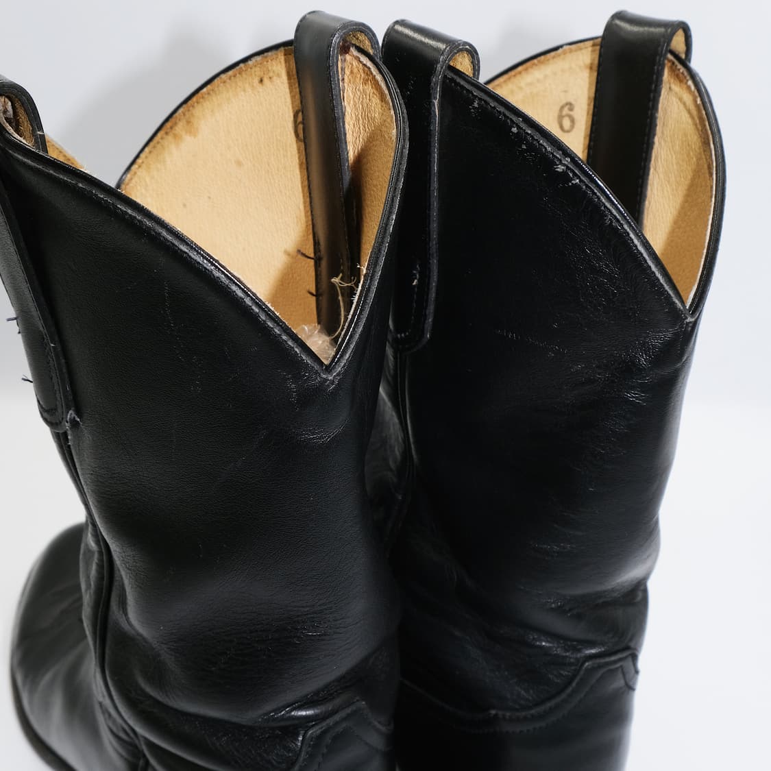 토니 라마 웨스턴 레더 부츠 8.5B(260-265) BT26507 상품이미지7