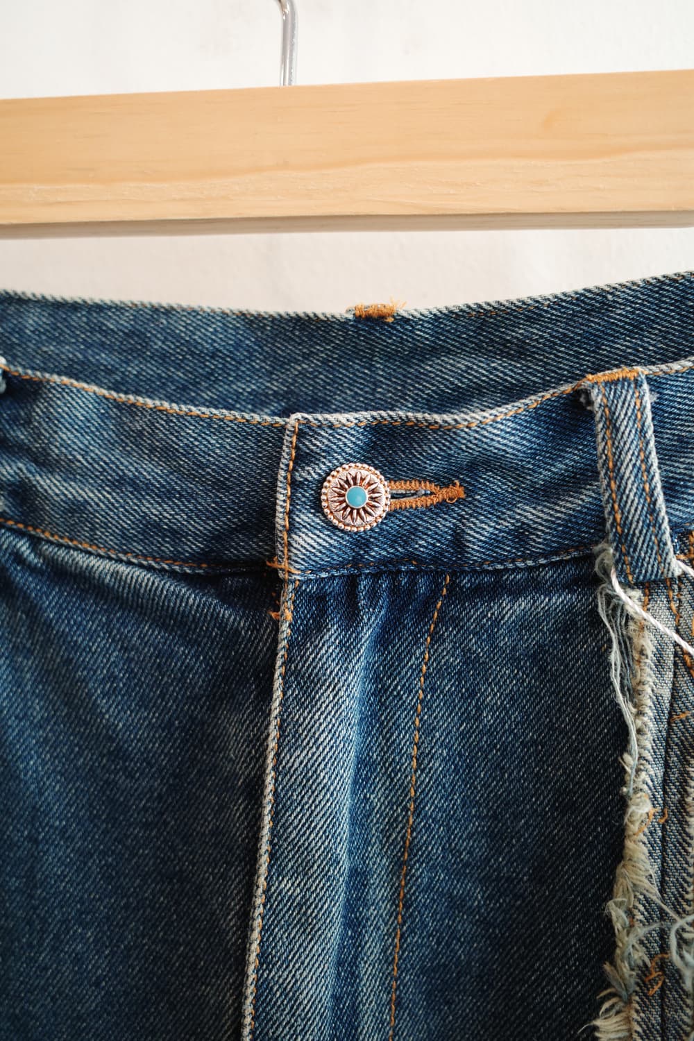 Japan brand 패치워크 데님 스커트 (25인치) 상품이미지3