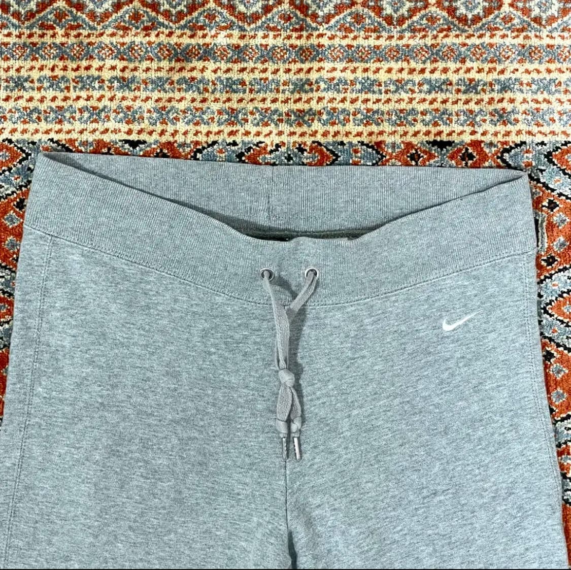 나이키 스우시 그레이 쭈리 트레이닝복 스웻팬츠 여성M 상품이미지2