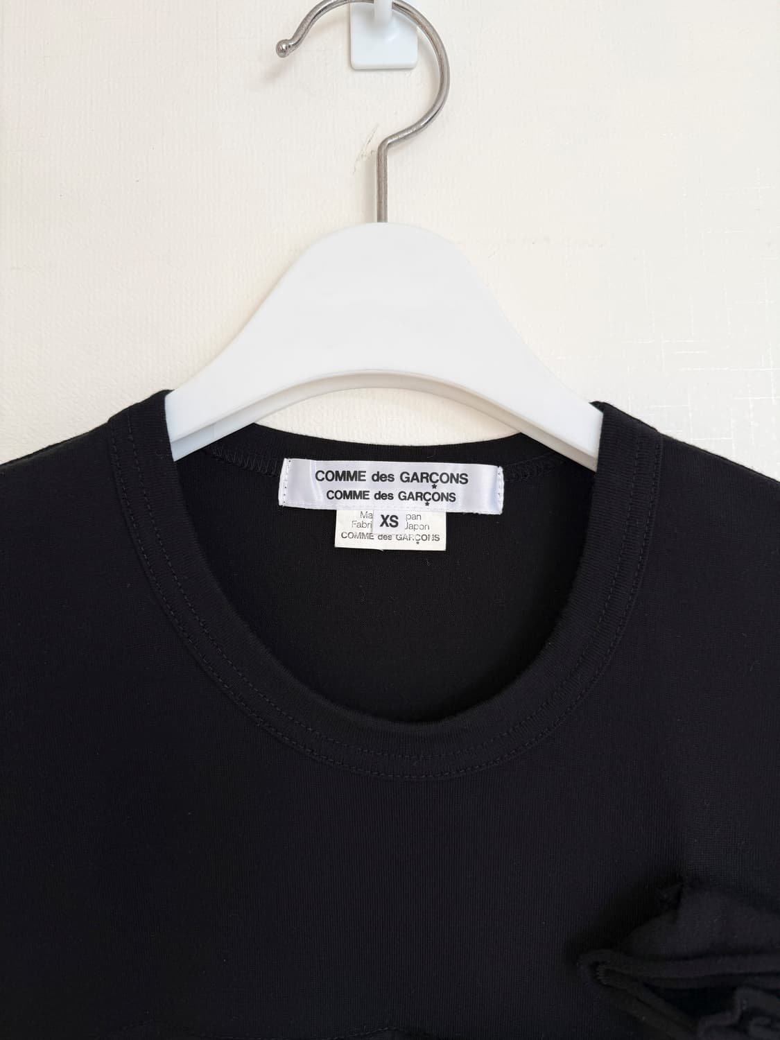comme des garcons 장미 반팔티셔츠 상품이미지2