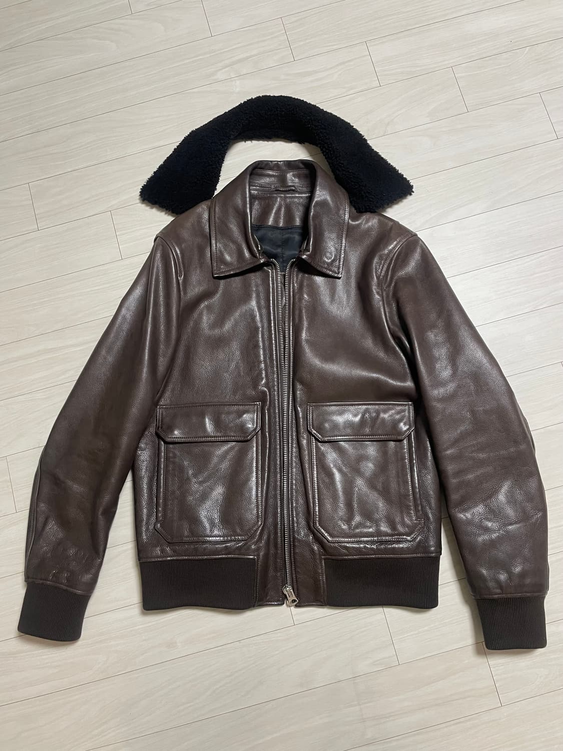 아크네스튜디오 가죽 자켓(50사이즈) 상품이미지3