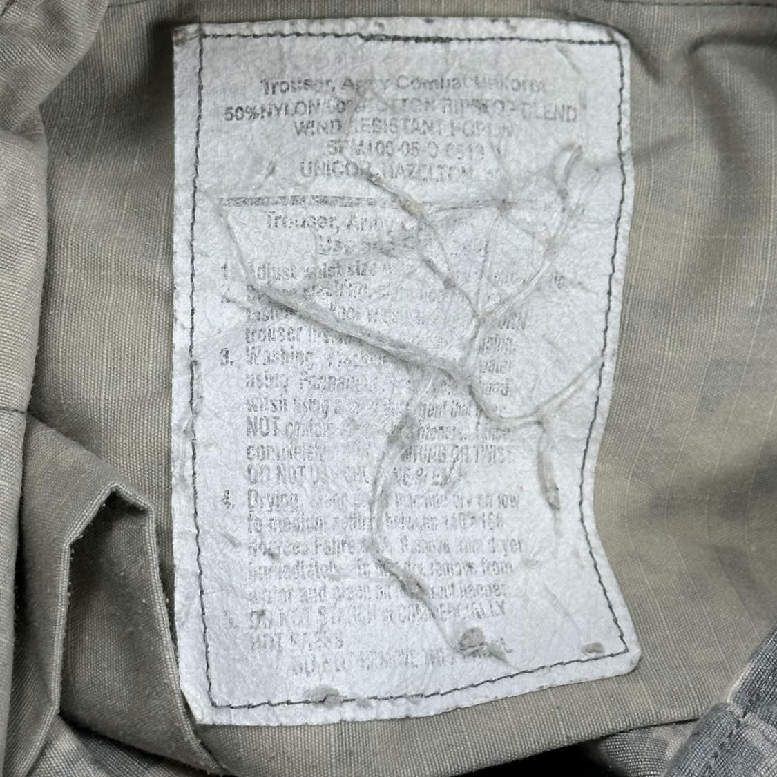 미군 US 오리지널 밀리터리 카고팬츠 (실측 32인치) 상품이미지9