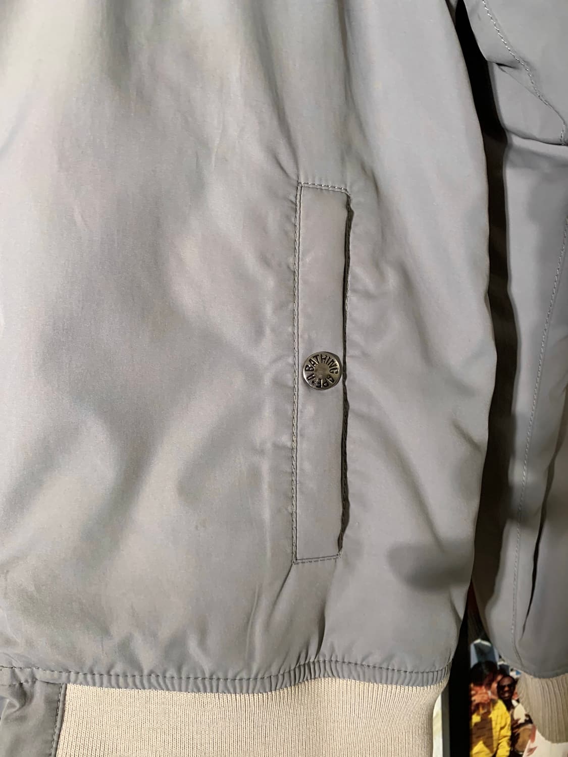 베이프 에스닉 패턴 다운자켓 상품이미지4