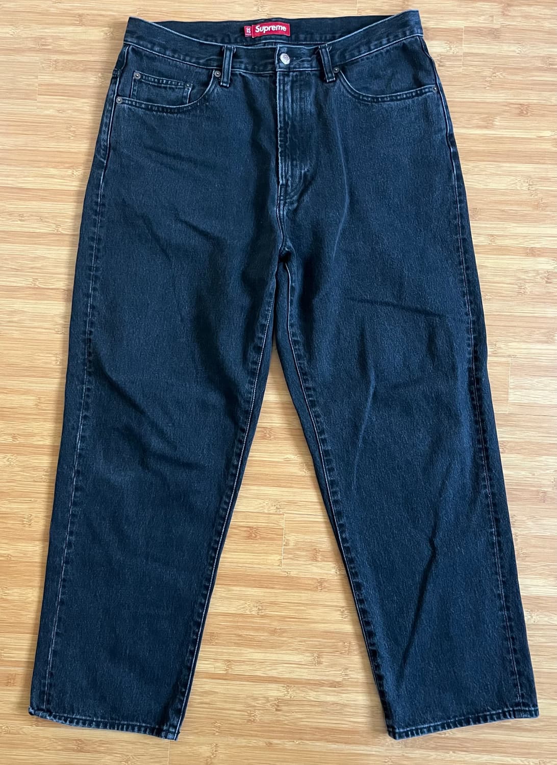 슈프림 배기진 흑청 25ss  상품이미지4