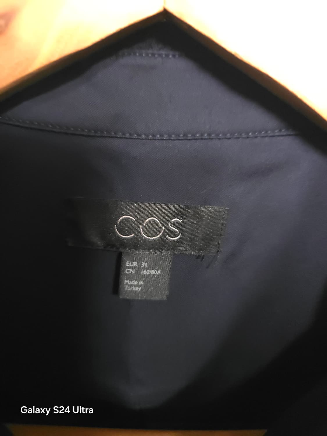 Cos 코스 네이비 반팔 원피스 Eur 34 ✨️정품✨️
 상품이미지4