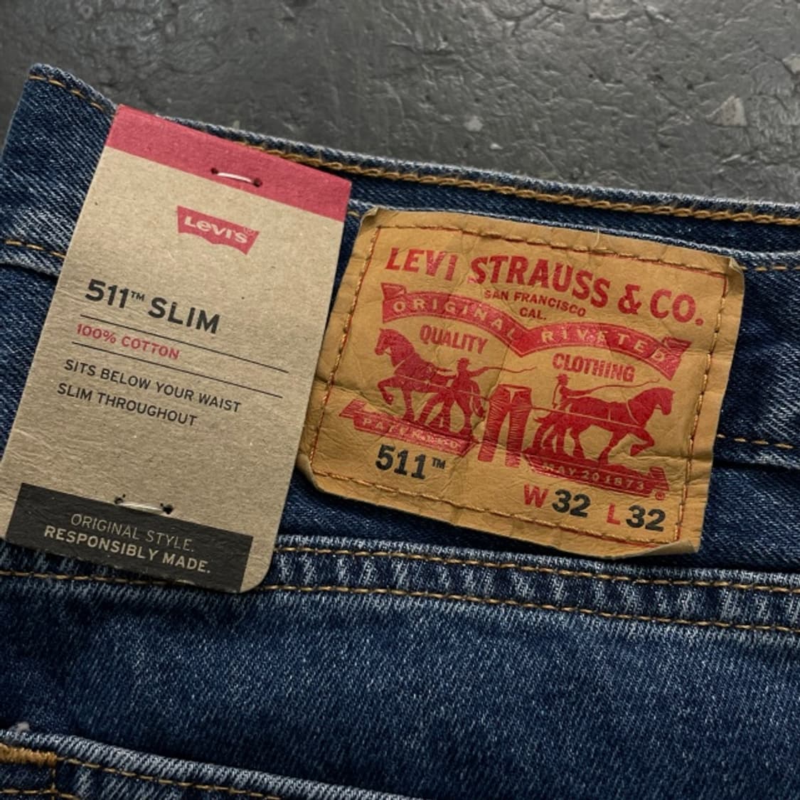 32 리바이스 511 청바지 새상품  상품이미지6