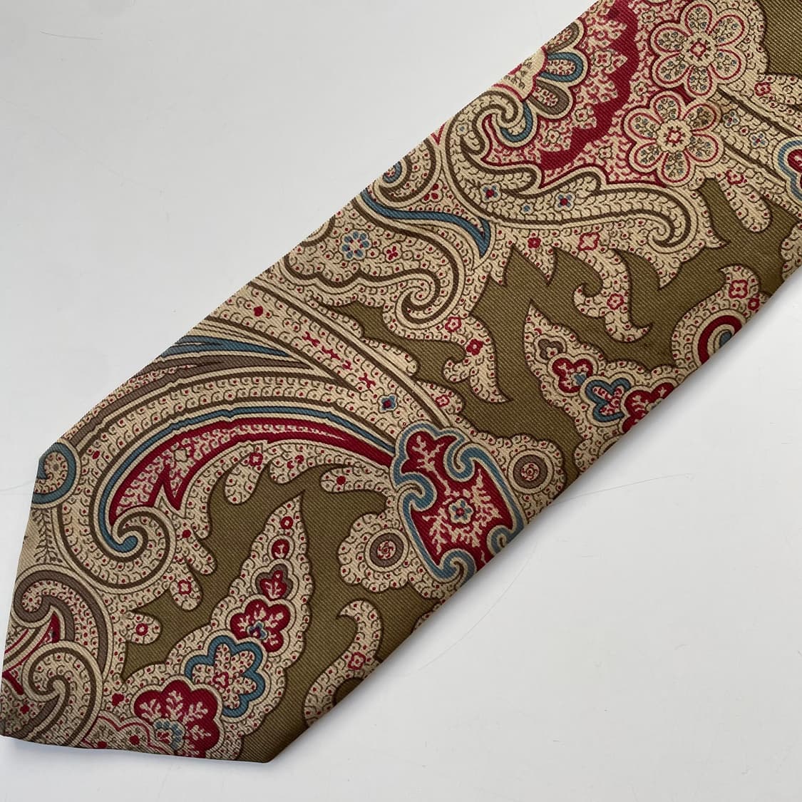 크리스찬 디올(Dior) 페이즐리 정품 명품넥타이 8.3cm 상품이미지8