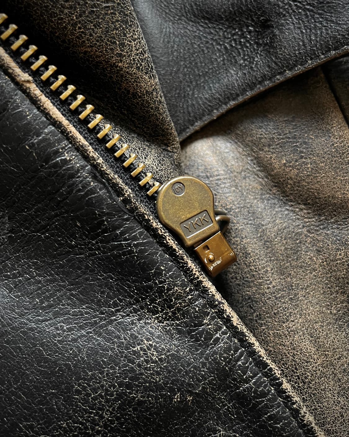 Gothic Cowhide Leather Napoleon Coat 상품이미지7