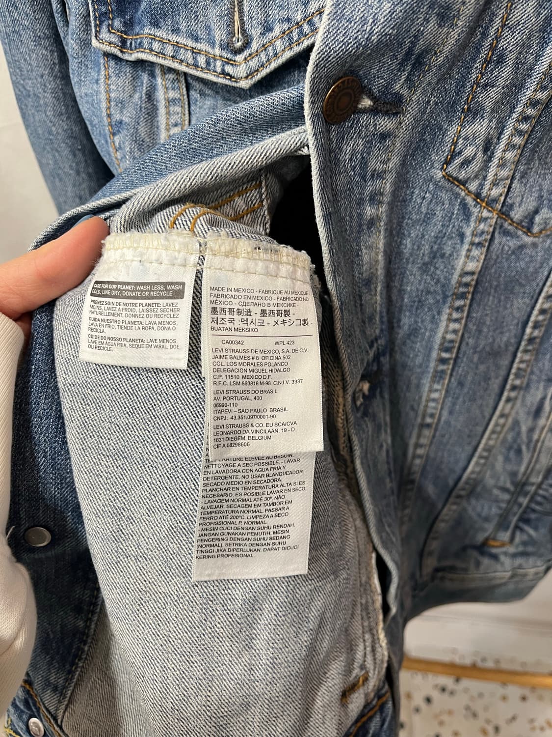 리바이스 데님 트러커 자켓 청자켓 상품이미지4