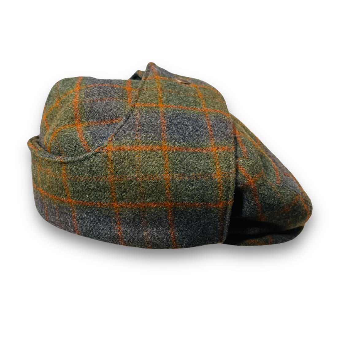 캉골 트위드 부가티 러셋 플레이드 이태리 울 헌팅캡/베레모 상품이미지2