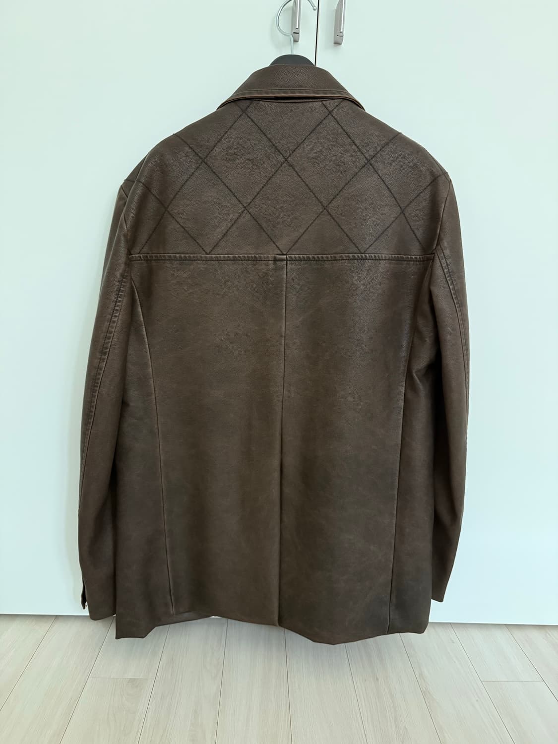 [새상품] 기준 Kijun Faux Leather 스티치 블레이 상품이미지5