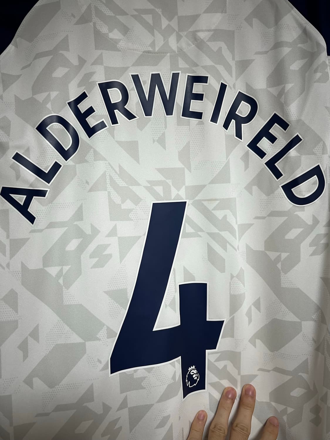 [L] 20-21 토트넘 홈 유니폼 알더웨이럴트 마킹 상품이미지6