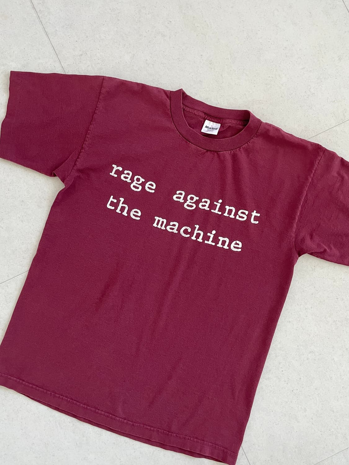 [L] 90's rage against the machine 반팔 티셔츠 상품이미지1