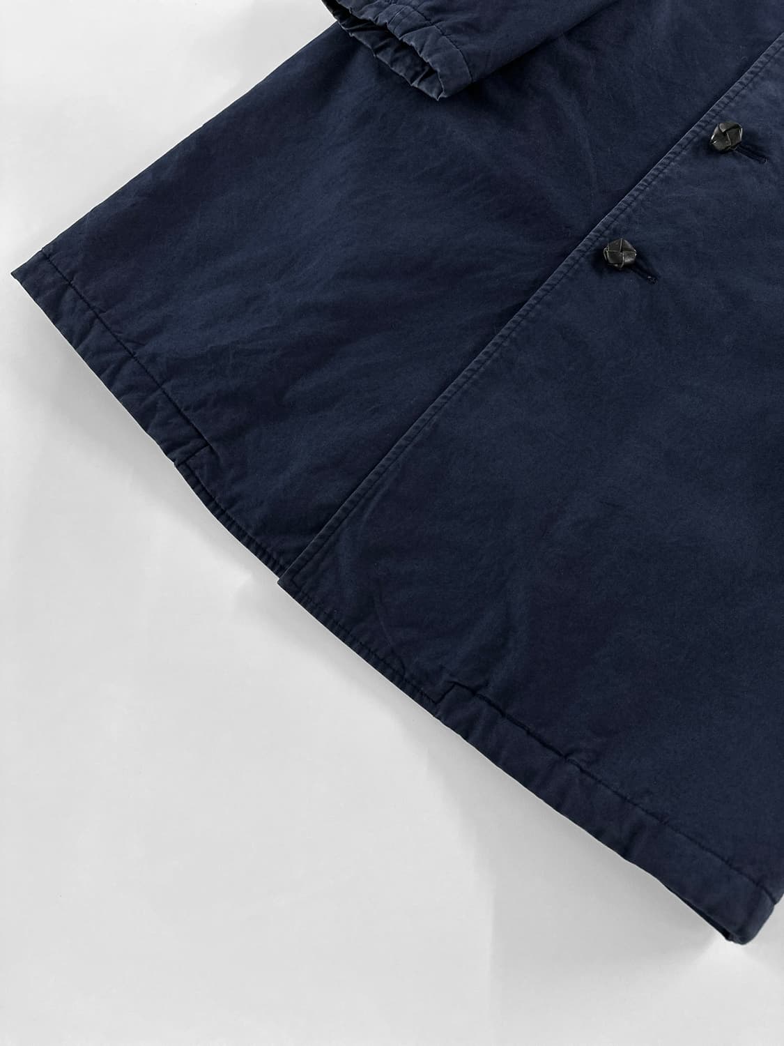 (Rare)80s 이세이 미야케 스포츠 레더 디테일 코트 상품이미지9